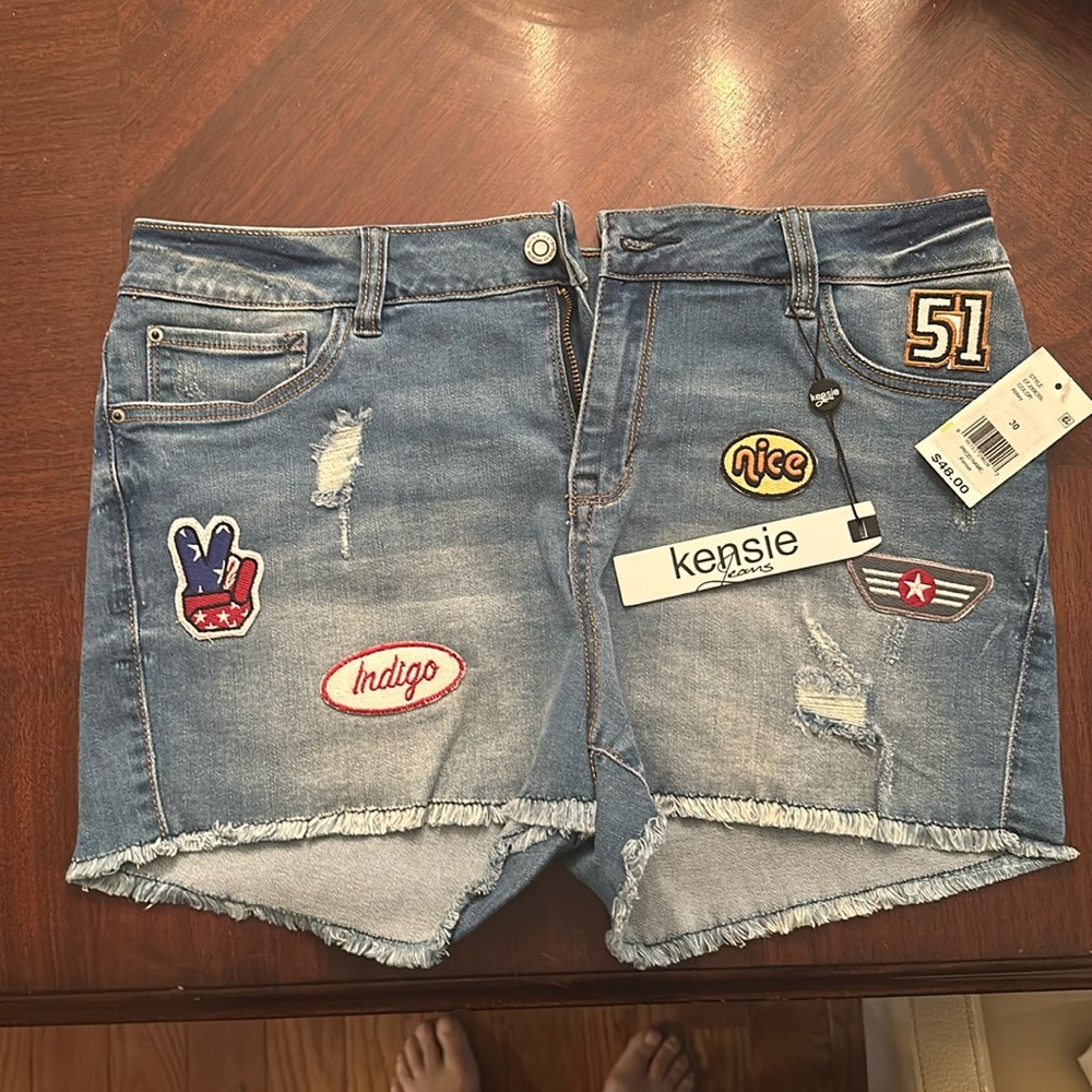 Kensie Jean Shorts NWT